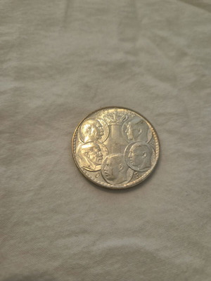 Silver collectible 30 Drachma coin 1963