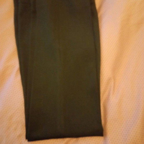 Zara black pants like new with ankle opening XS