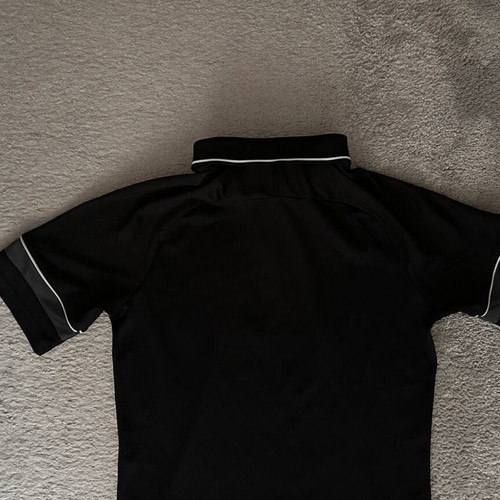 Nike Dri-FIT Academy 21 Polo shirt black and white, size S