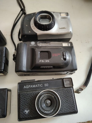Cameras used, various models