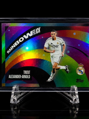 Topps Real Madrid Team Set Rainbow Flick Case Hit Trent Alexander-Arnold