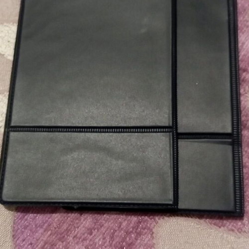 Plastic cases like new, pack of 2, dark blue