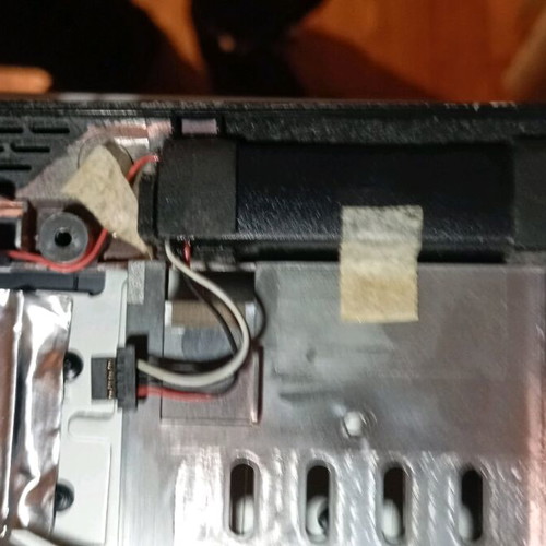 Asus X52F covers used with touchpad and speakers