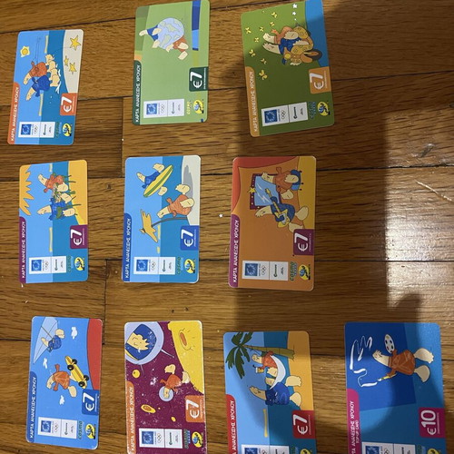 COSMOTE Athens 2004 Olympic Games collectible time renewal cards set of 10