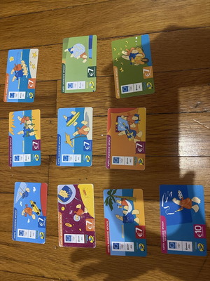 COSMOTE Athens 2004 Olympic Games collectible time renewal cards set of 10