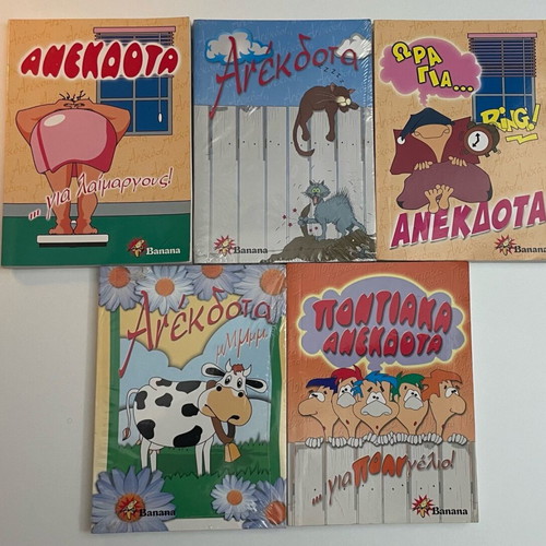 Joke booklets like new, set of 5 pieces
