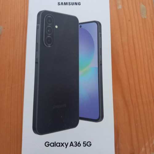 Samsung Galaxy A36 5G smartphone new, black, 128GB