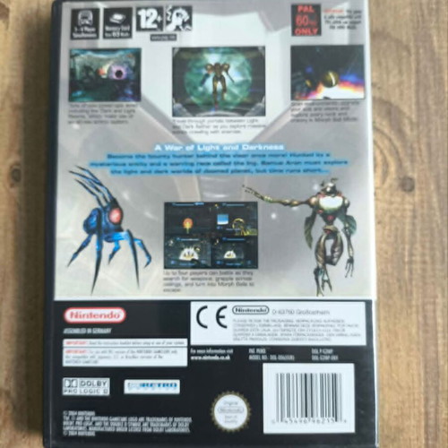 Metroid Prime 2 Echoes Nintendo GameCube game like new, English version
