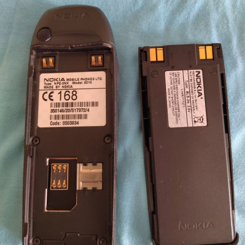 Nokia 6210 collectible phone used with Net Monitor and Ducati logo