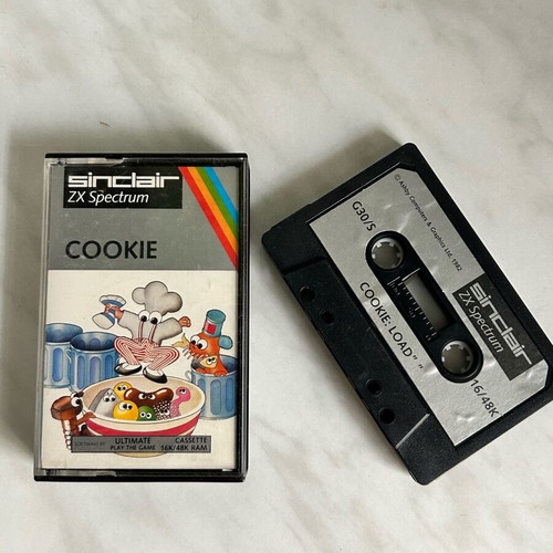 Spectrum Cookie cassette used in good condition