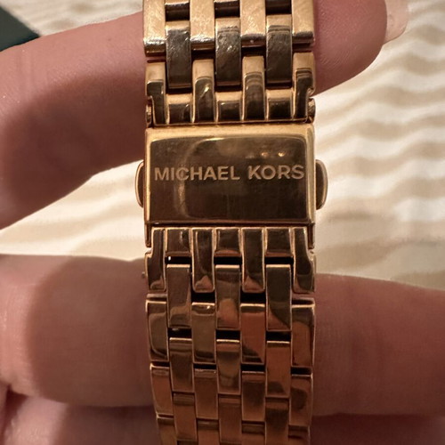 Michael Kors wristwatch new, pink, men's