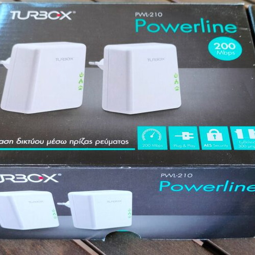 Turbo-X Powerline PWL-210 set new 200Mbps internet transfer