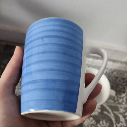 Mugs used, pack of 2, blue