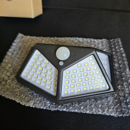 Solar wall light rechargeable with motion sensor, new