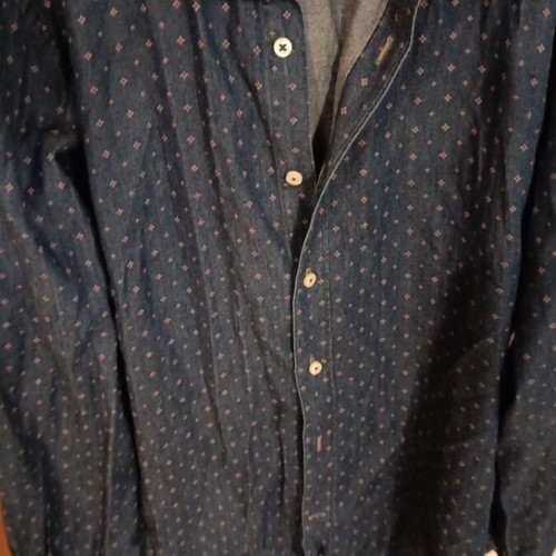 Raimonti men's slim fit large cotton shirt like new