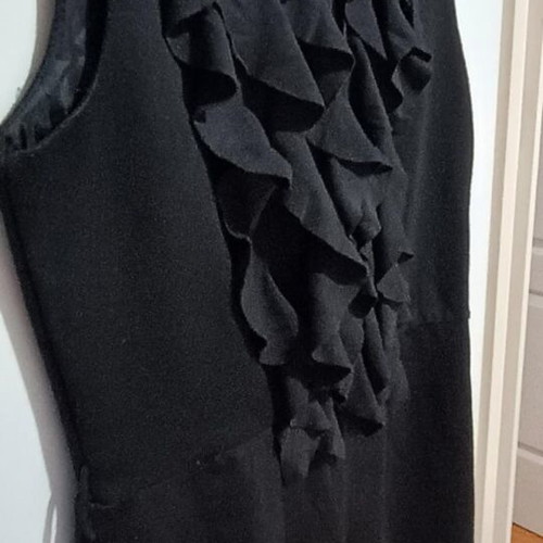 Sfera midi dress black like new, size M