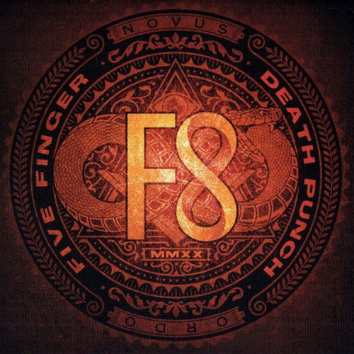 Five Finger Death Punch F8 CD album used, digipak with 3 bonus tracks
