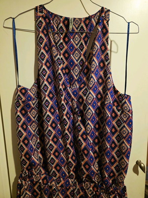 Cruaze airy printed jumpsuit Pepe Jeans like new, multicolor