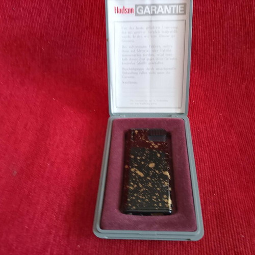 Collectible gas lighter unused 1975-1985 with box and papers