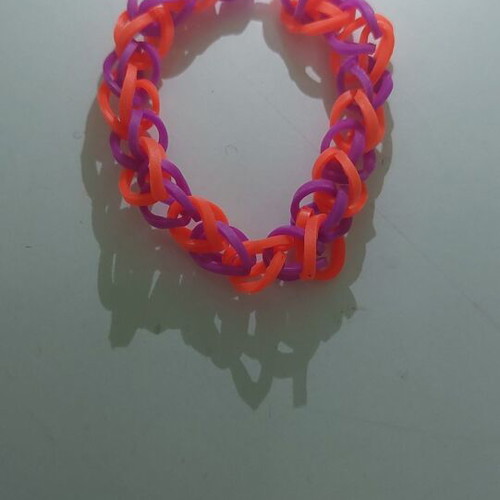 Plexi flexi children's bracelets new, colorful, set of 4