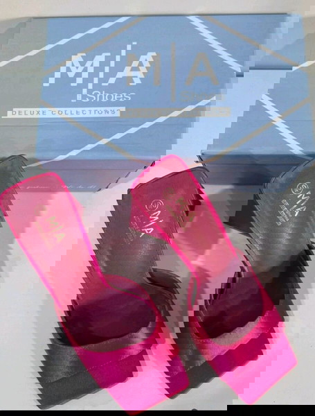 Mules MiaShoes Νο40 φούξια
