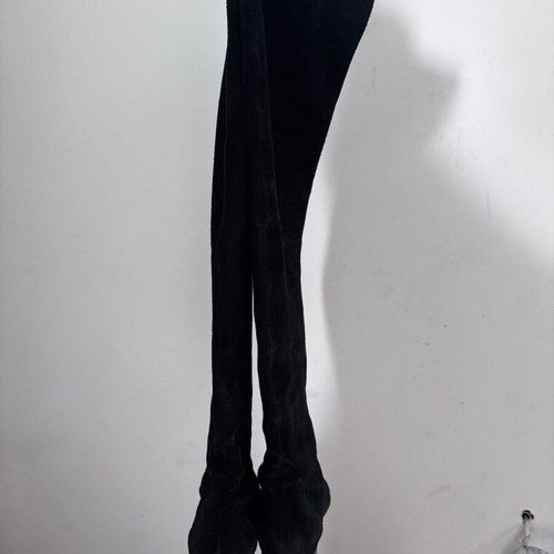 Isabel Marant over-the-knee boots like new, black suede, size 38