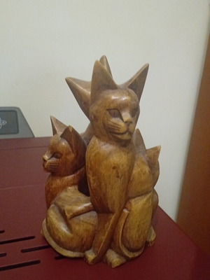 Wooden decorative item like new