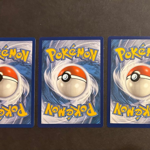 Pokémon GO cards used, pack of 3 Charmander Charmeleon Charizard