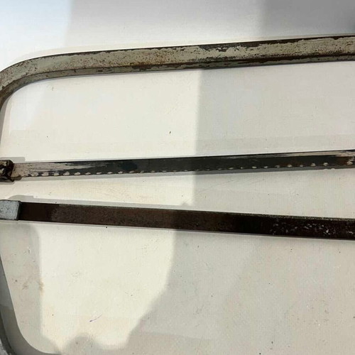 Set of 3 various hand saws used