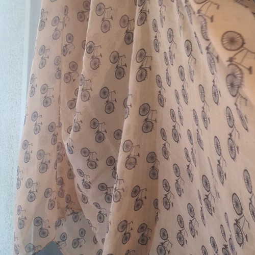 Pashmina scarf new, cotton, 1.10x1.80 m