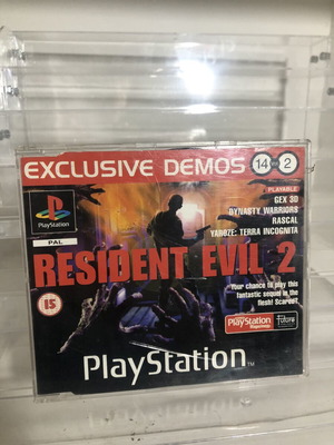 No 14 Vol 2 Official UK PlayStation Magazine PS1 Demo Games Resident Evil 2 used