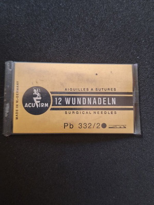 Acufirm surgical needles set of 12, new, curved design