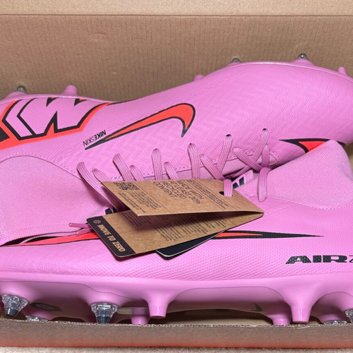 Nike Zoom Superfly 10 Academy SG-Pro Pink “Magic Flamingo” Football Boots – Brand New