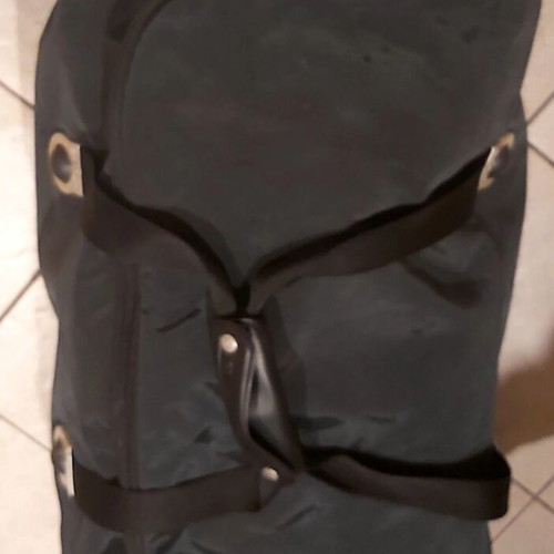 Olympic Airways συλλεκτικό sac voyage σε μαύρο, σαν καινούργιο