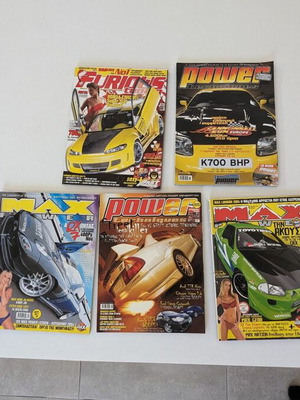 Car magazines 2004-2006 like new, set of 5 issues