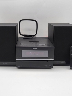 Sony CMT-BX20i Micro Hi-Fi System like new with remote and 2 antennas