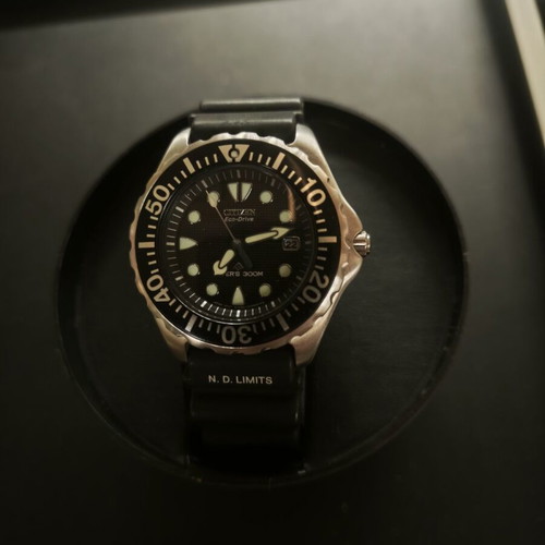 Citizen Promaster Eco-Drive Diver 300m BN0000-04H watch NOS