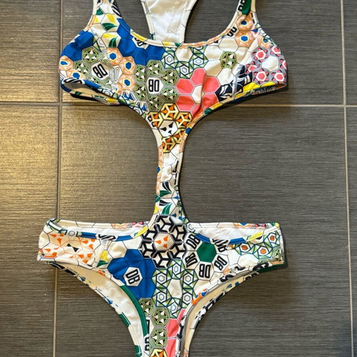 Dirk Bikkerbergs swimsuit like new, youth size S, white
