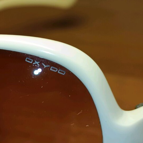 Oxydo women's sunglasses used, white