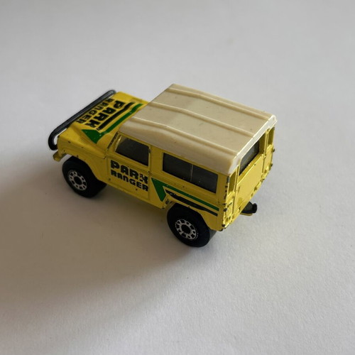 Matchbox Thailand 1987 Land Rover Ninety Park Ranger used