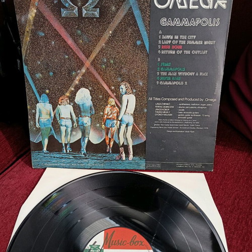 Delta Omega Gammapolis vinyl like new, rock