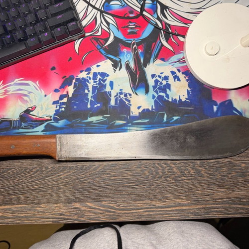 Legitimus Collins & Co. Made In USA 1250 machete used for decoration