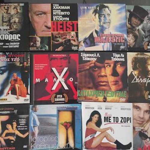 Foreign movies DVD like new, pack of 36
