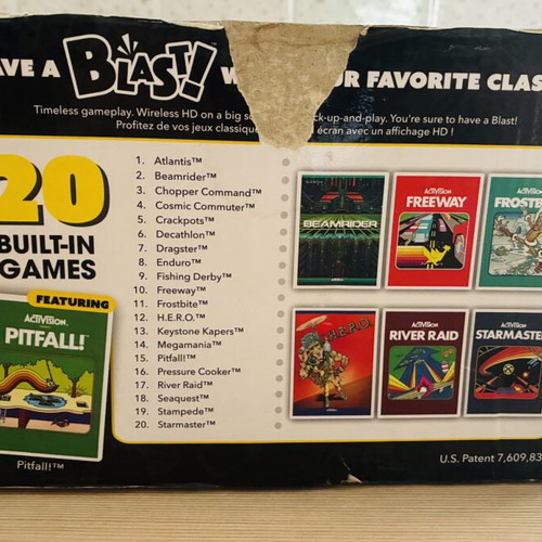 Activision Flashback Blast! Retro Console with 20 Atari Games, used