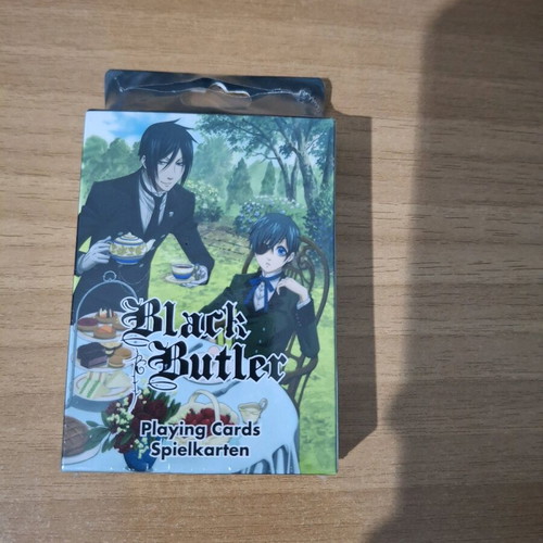 Black Butler Playing Cards new sealed