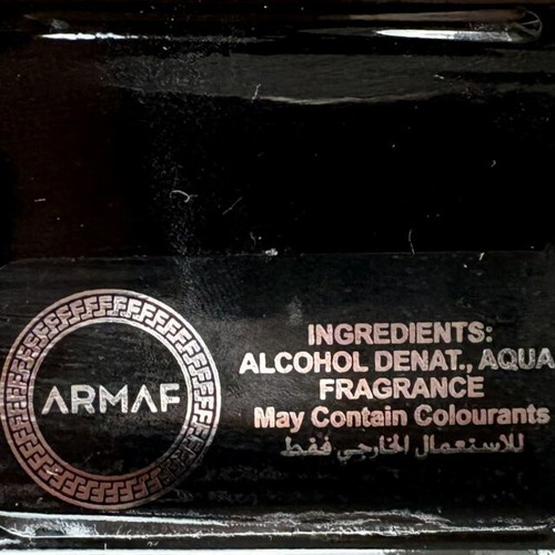 Armaf Club de Nuit Intense Man Eau de Toilette like new, 100 ml