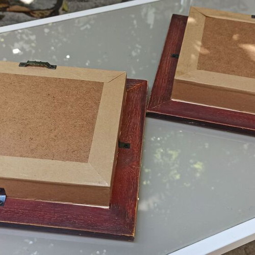 3D art frames like new, set of 2