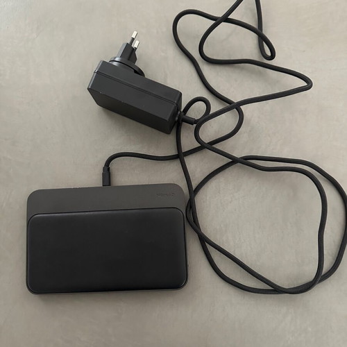 Nomad Base Station Hub Edition wireless charger used