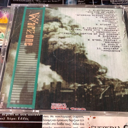 Warzone XXV CD used, Metal Invader 1999