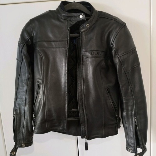 Eleveit women's leather motorcycle jacket, like new